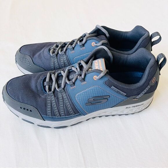 Skechers Trail Mens Shoes Sneakers Air Cooled Memory Foam Water Repellent New 13 main image 4